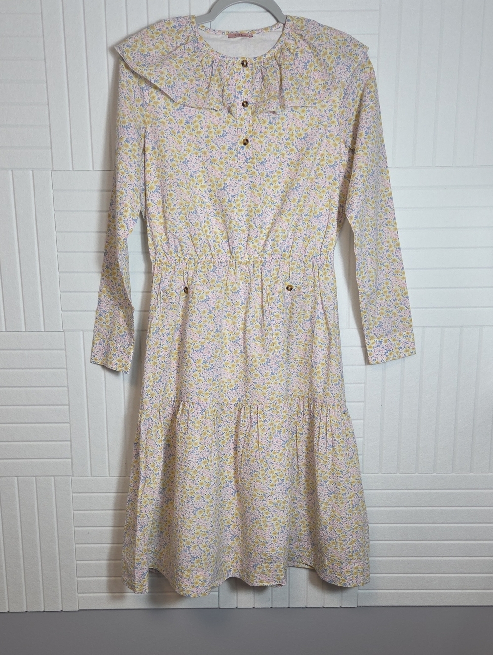 Udel 100% Cotton Cottagecore Floral Dress Size S